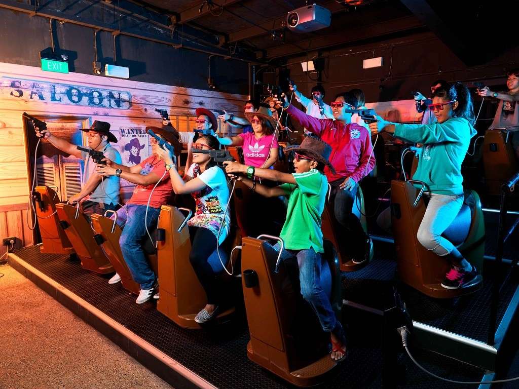 Enjoy VR Gaming at Sentosa 4D Adventureland