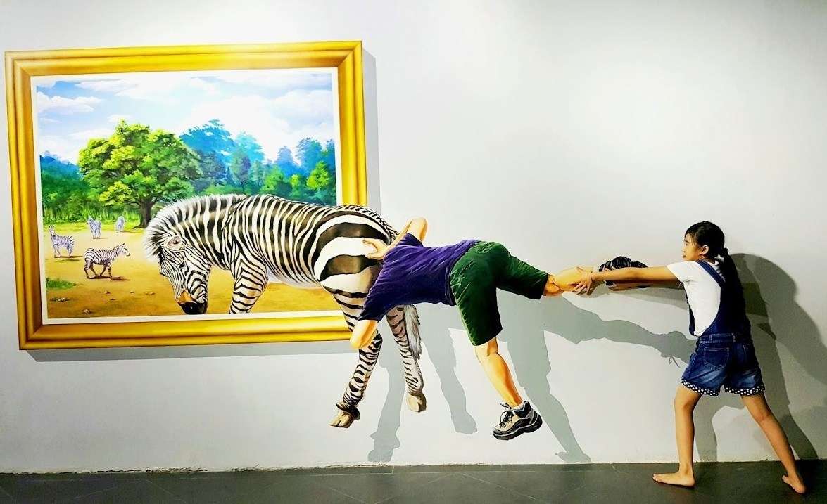 Get Clicked at Trick Eye Museum