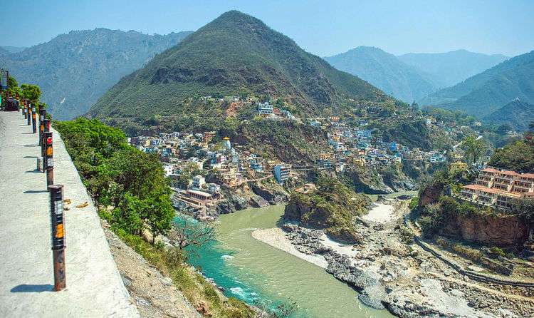 Devprayag - 75 km from Rishikesh