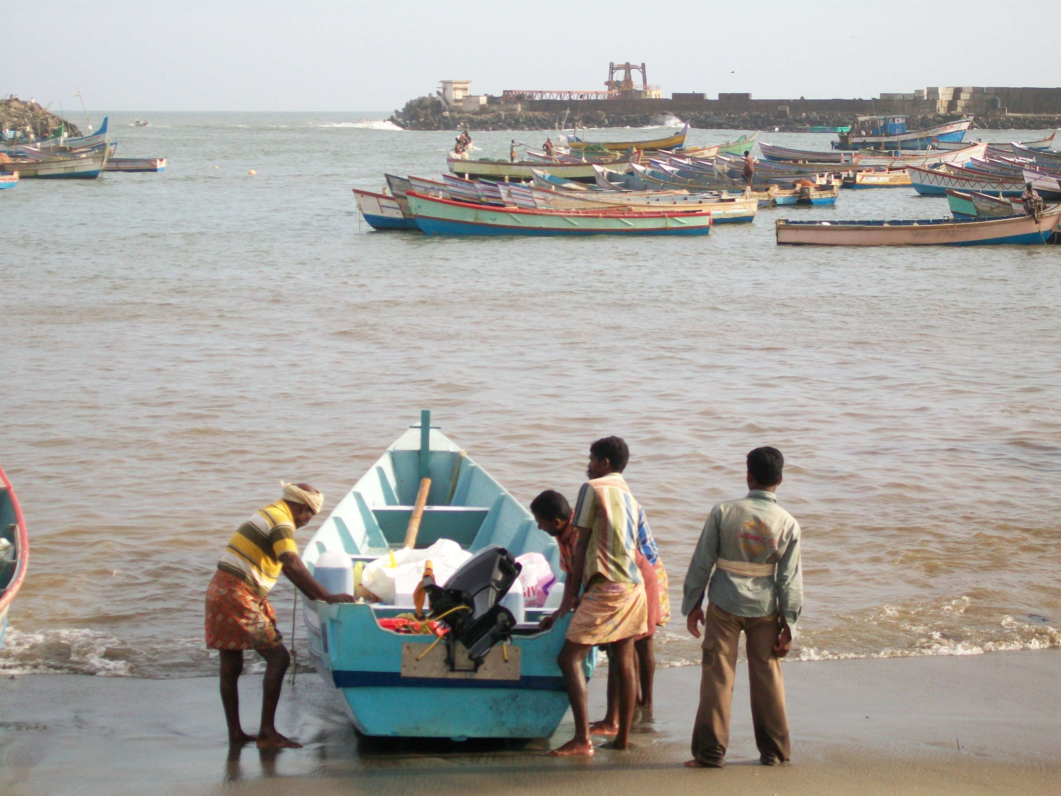 Vizhinjam Beach, Thiruvananthapuram