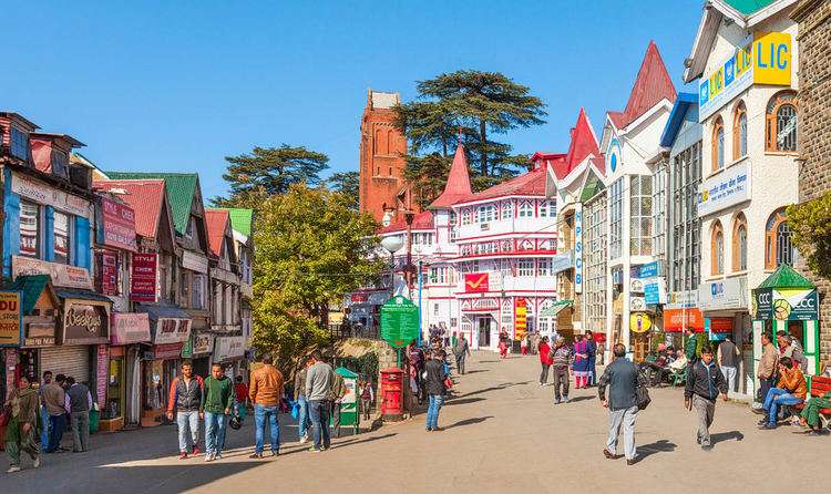 Shopping at Mall Road