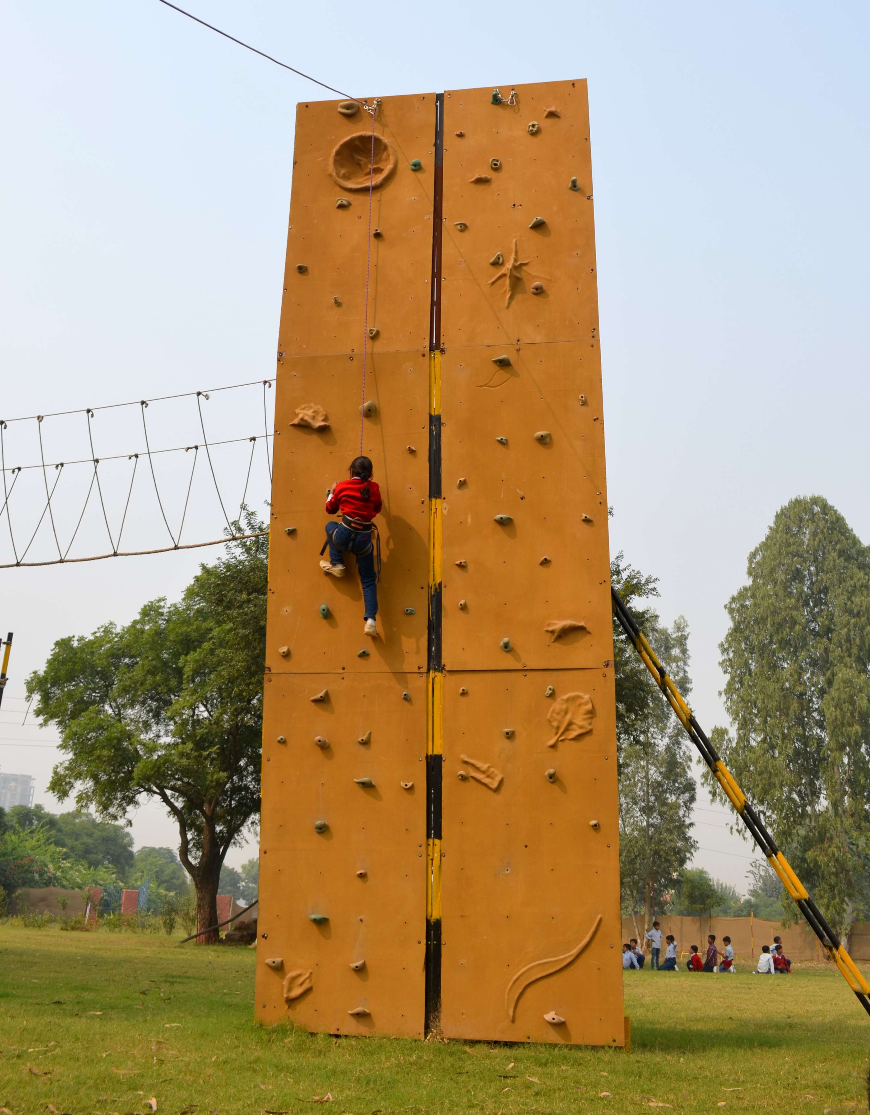 Wall Climbing, Shikhar Adventure Park