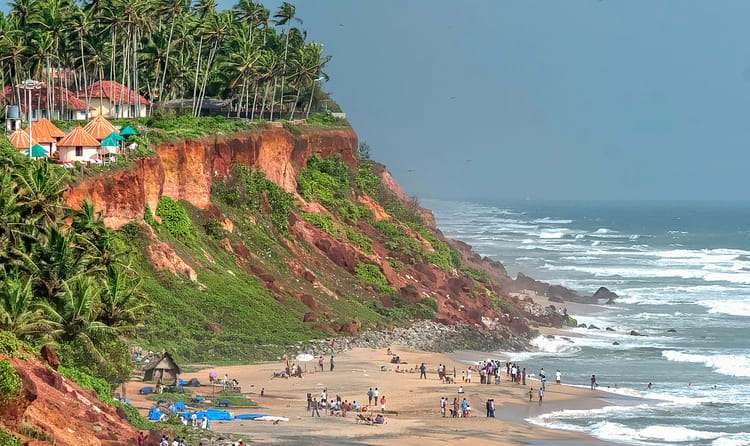 Varkala Cliff