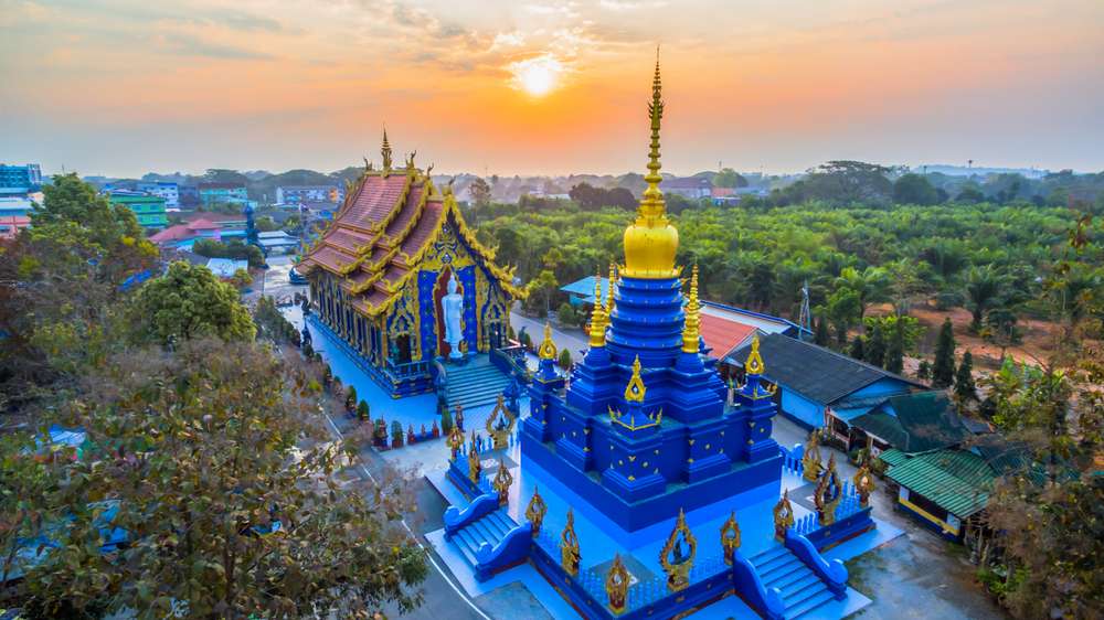 Chiang Rai Black House, White Temple and Blue Temple Tour