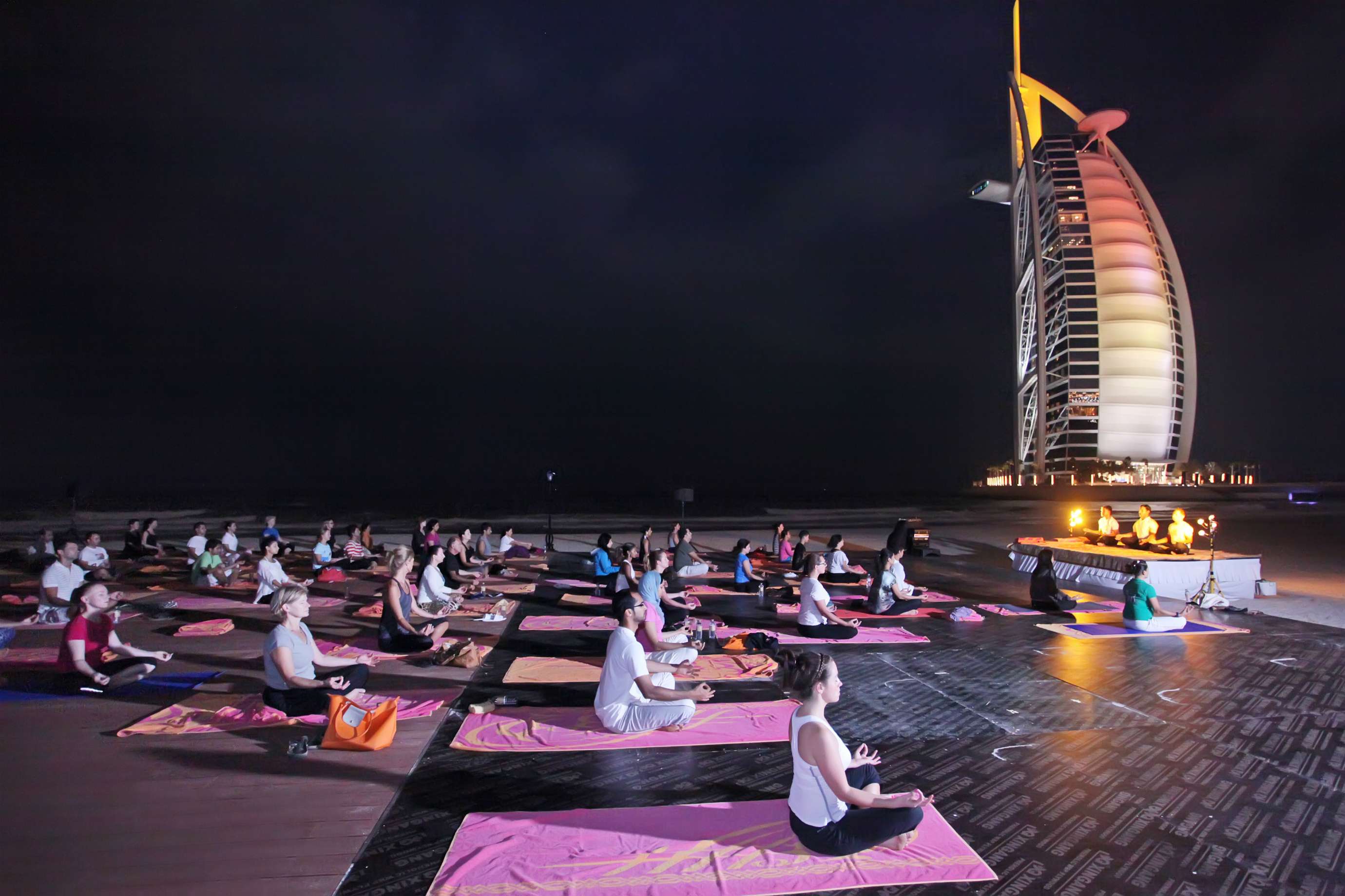 Full Moon Yoga at Talise Spa