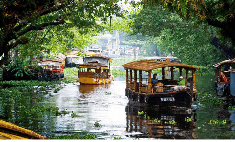 Enjoy Shopping at the Floating Triveni