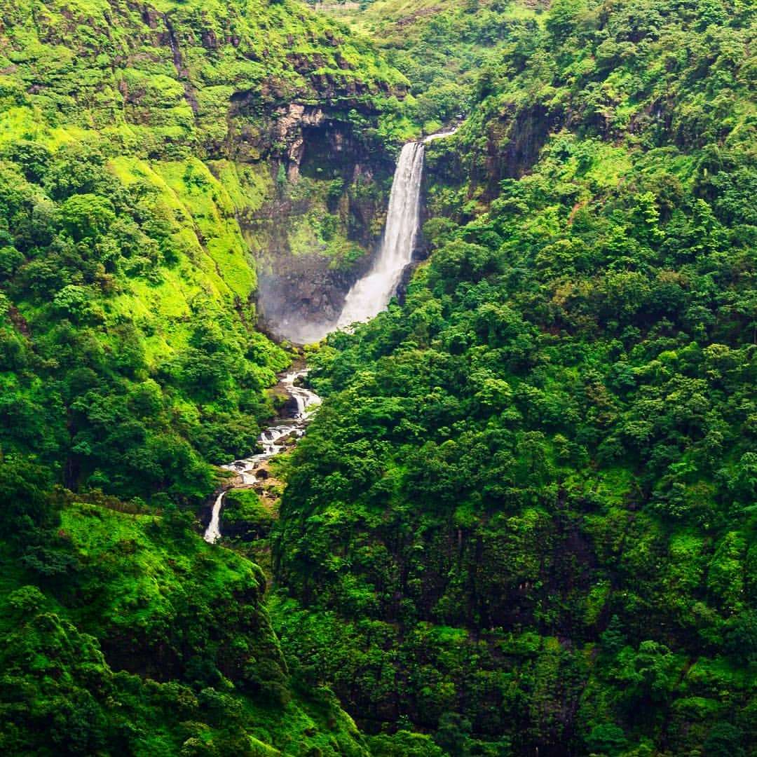 Kune Falls (70 km from Pune)