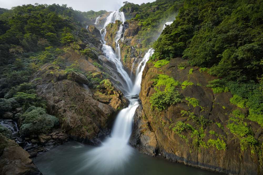 Dudhsagar Falls - 548 km from Bangalore