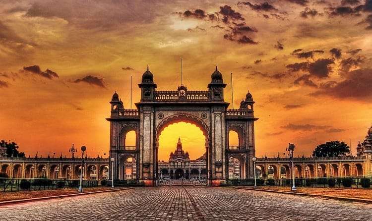 Mysore- 144.5 km from Bangalore