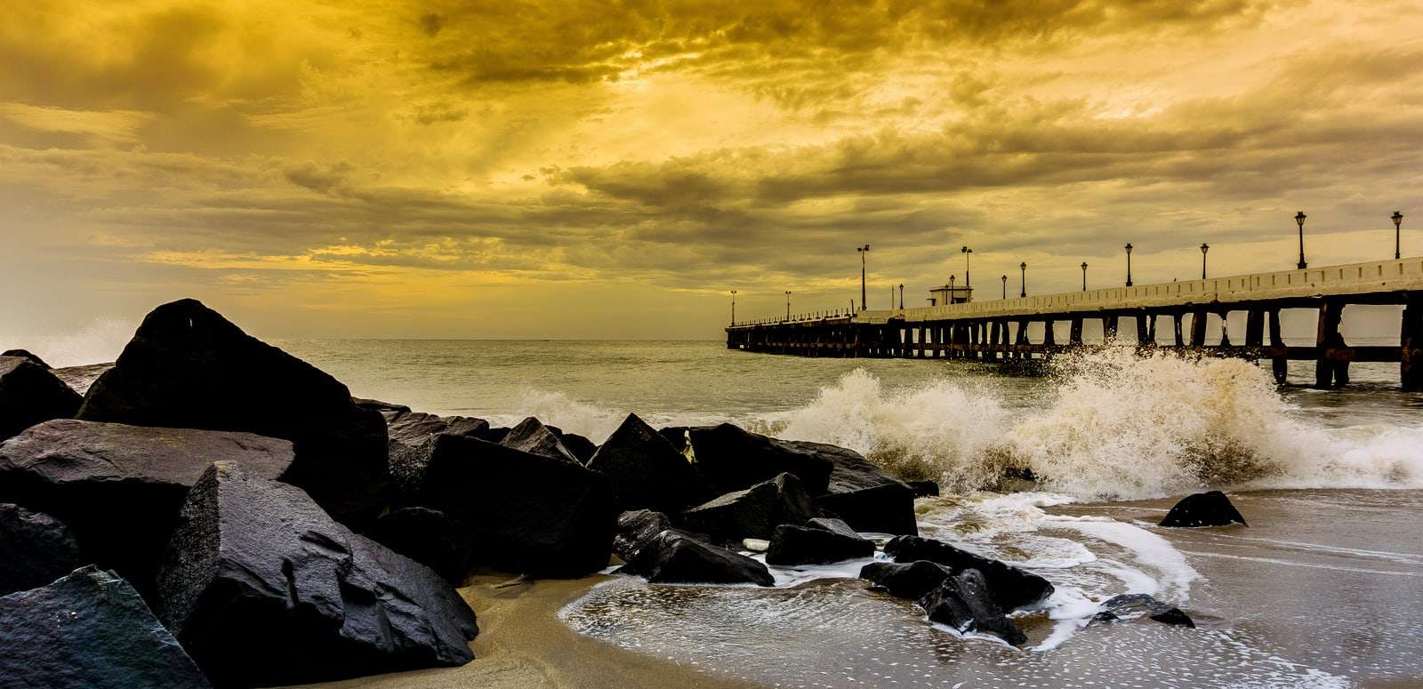 Pondicherry- 310 km from Bangalore