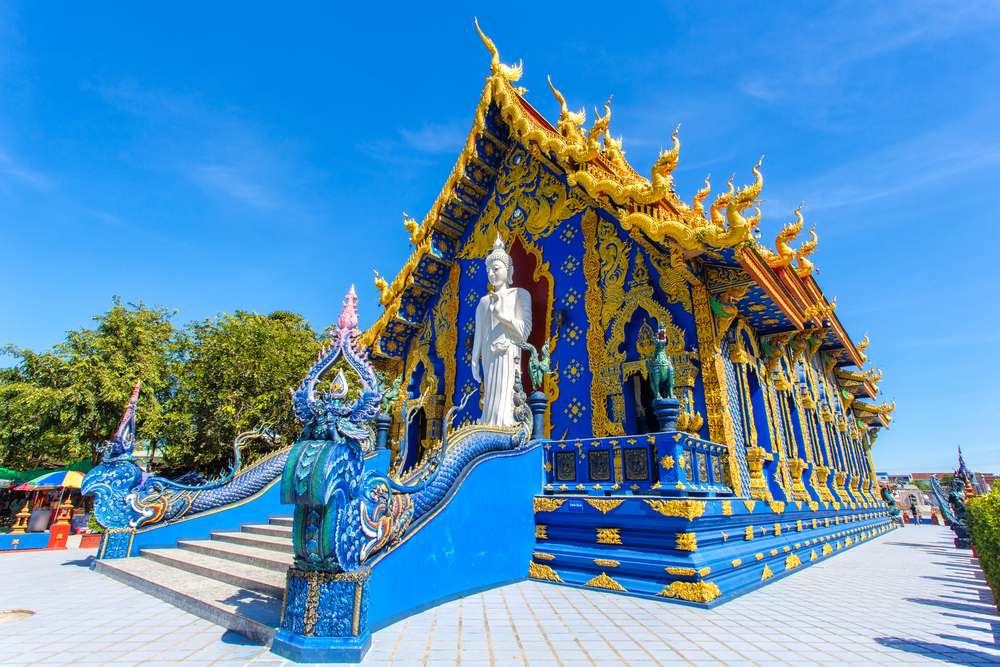 Visit Blue Temple