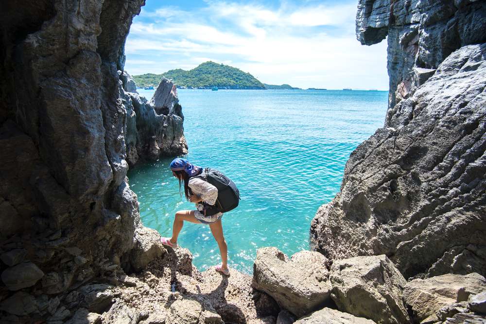 Explore Caves in Koh Si Chang