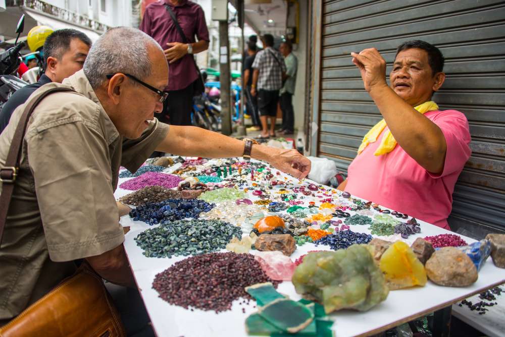 Visit the gem markets of Chanthaburi