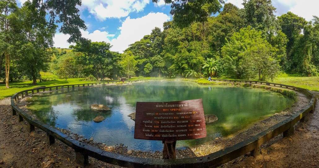 Take a Dip in Huay Mak Lium Hot Spring