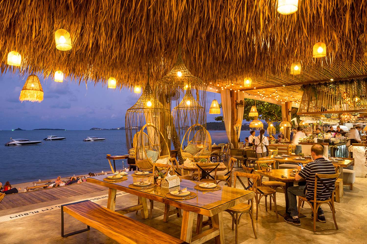 Drink at Beach Bar Coco Tams