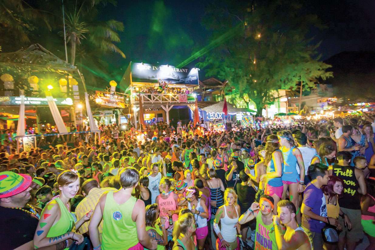 Attend a Full Moon, Half Moon and Black Moon Party