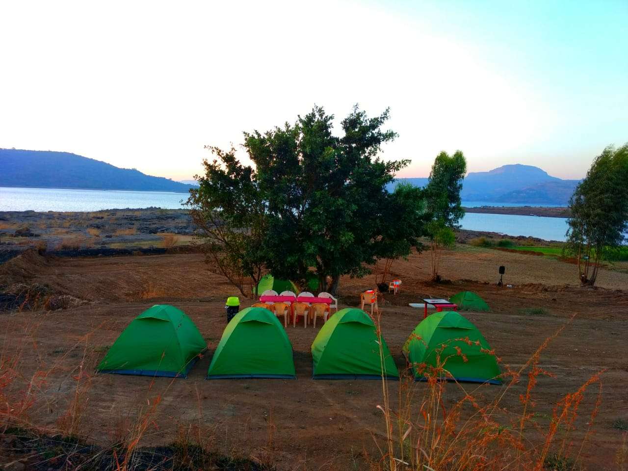 Pawna Lake Camp With Paragliding