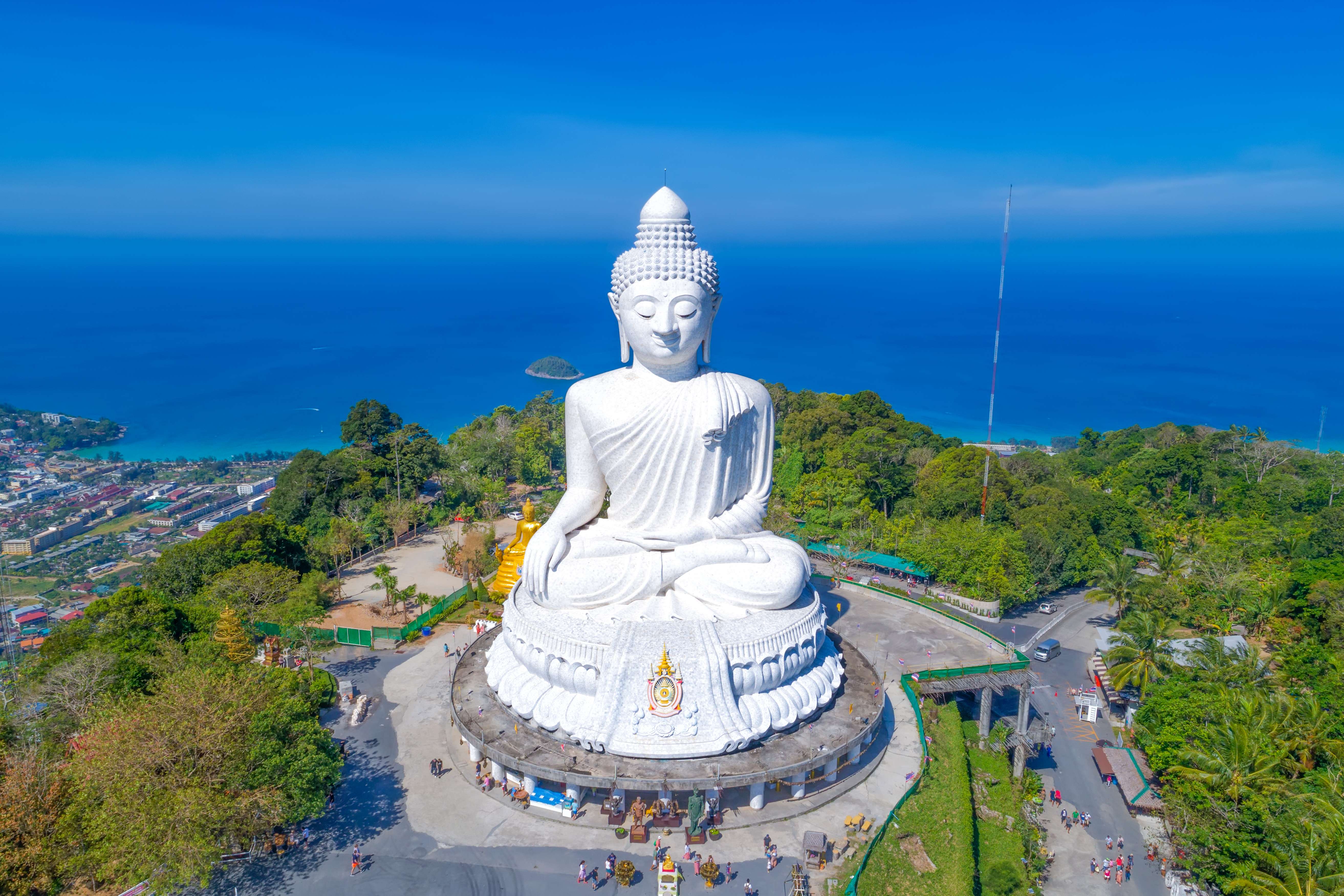 Witness the 140 foot Buddha