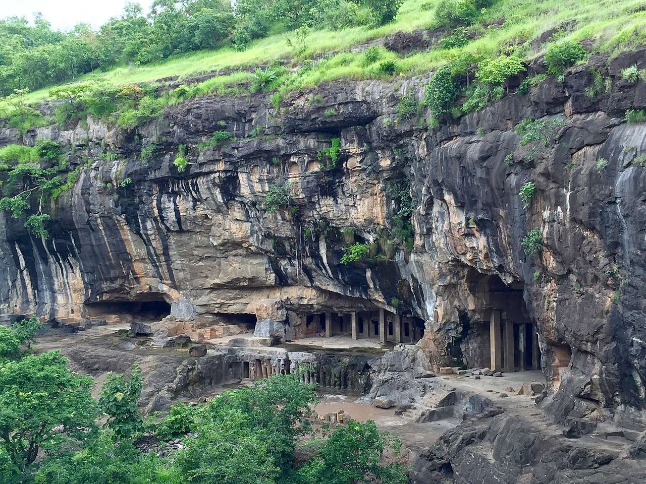 Pitalkhora Caves