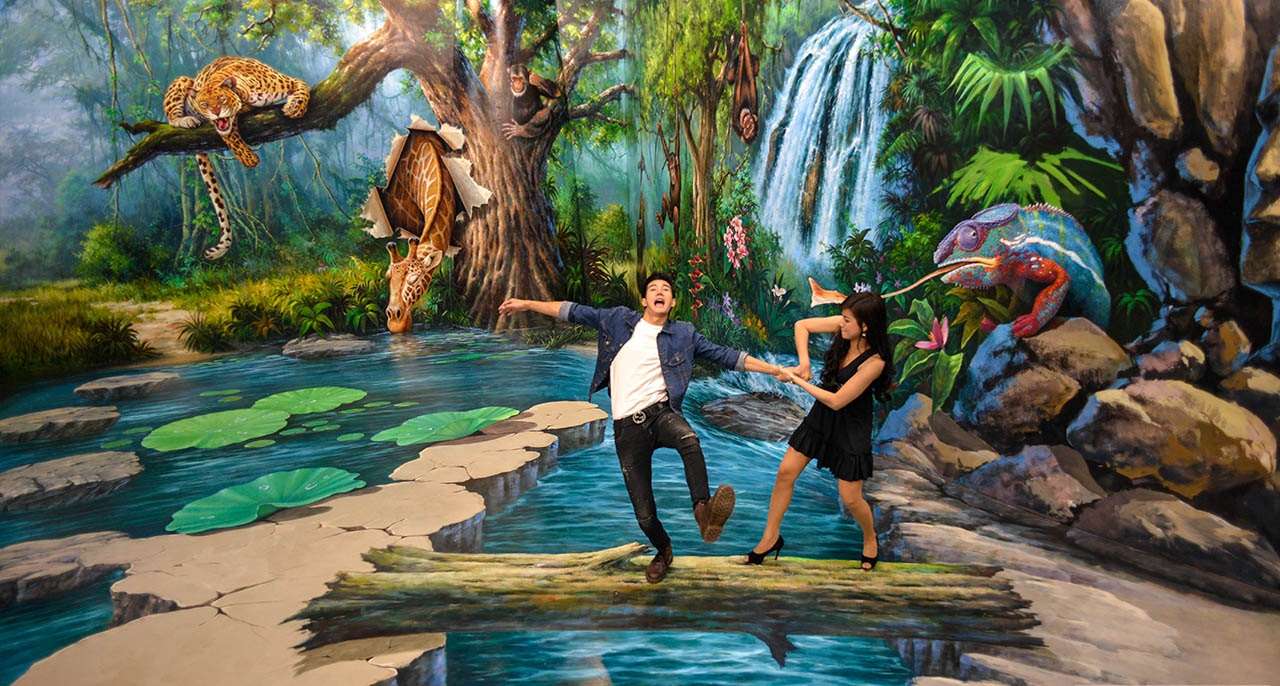 Have Some Fun at Art In Paradise 3D Museum