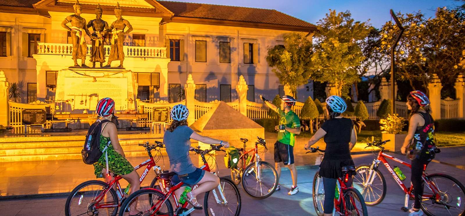 Wheel Through the Quiet Streets of Chiang Mai on a Bicycle Tour