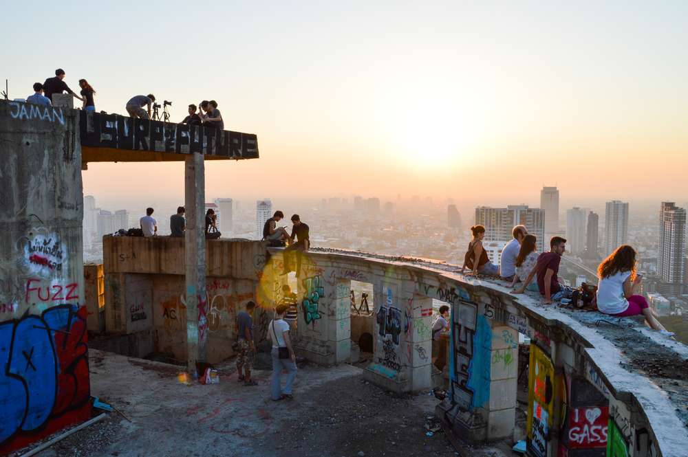 Climb the Sathorn Unique Tower