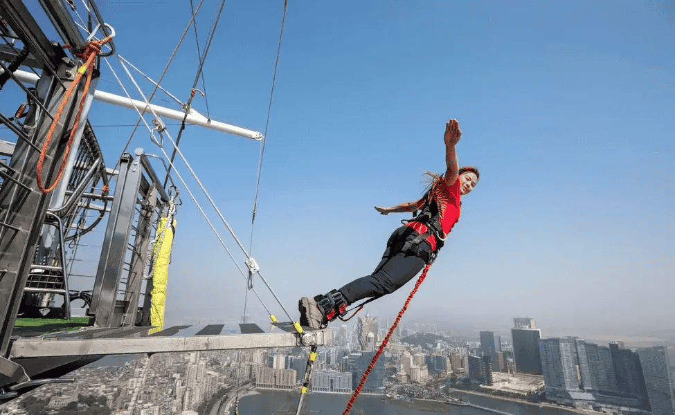 Macau Bungee Jumping | Flat 9% off | Macau Tower