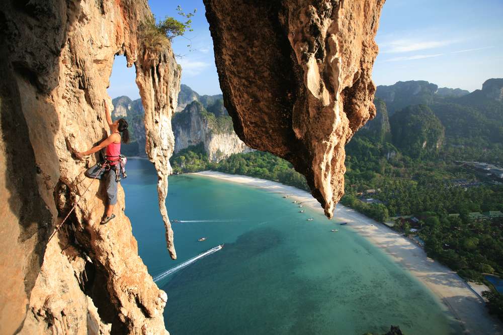 Rock Climbing at Railay Beach, Book @ Flat 20% off