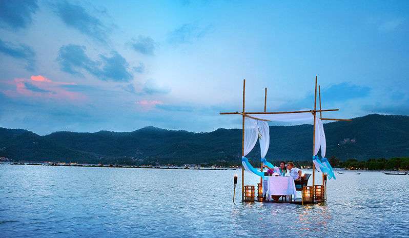 Dinner by the Sea at Chaweng Regent Resort