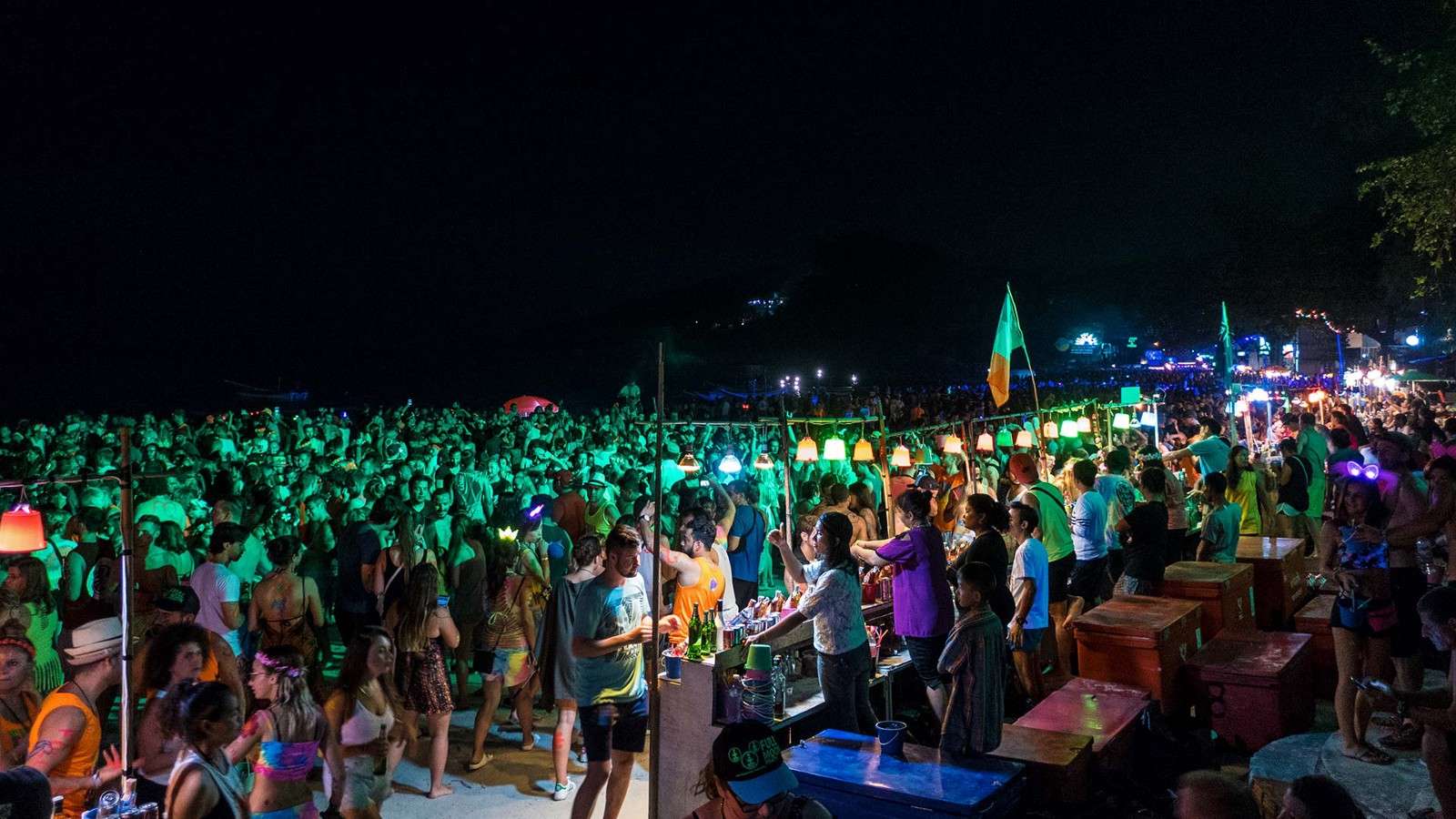 Attend a Full Moon Party