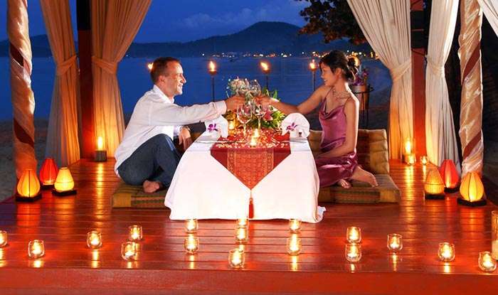 Private Beach Sala Dinner Zazen Restaurant