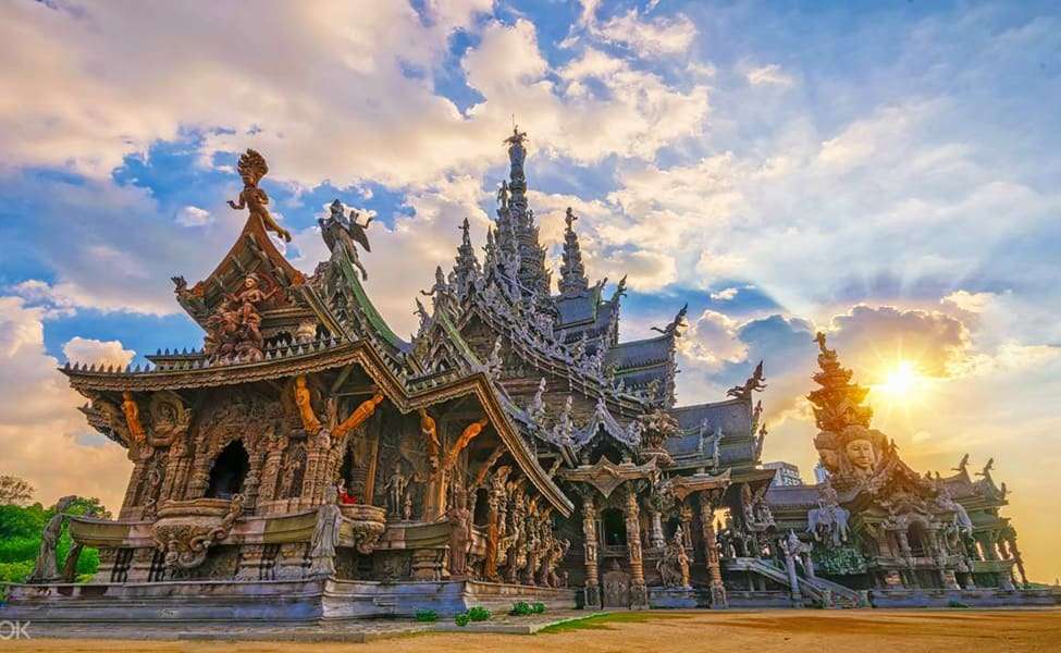 Adore the Fine Architecture at The Sanctuary Of Truth