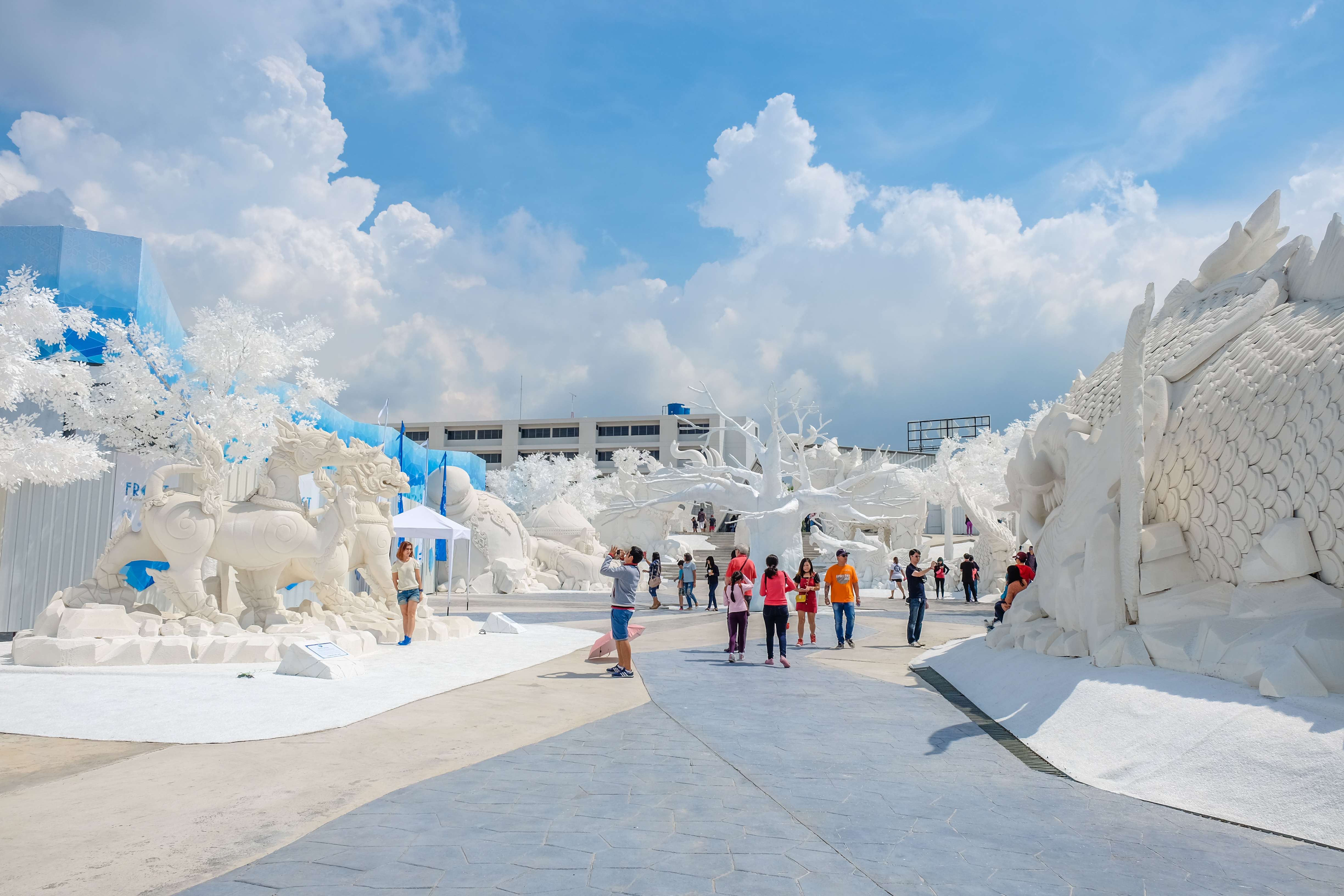 Explore the Ice Sculptures of Frost Magical Ice of Siam