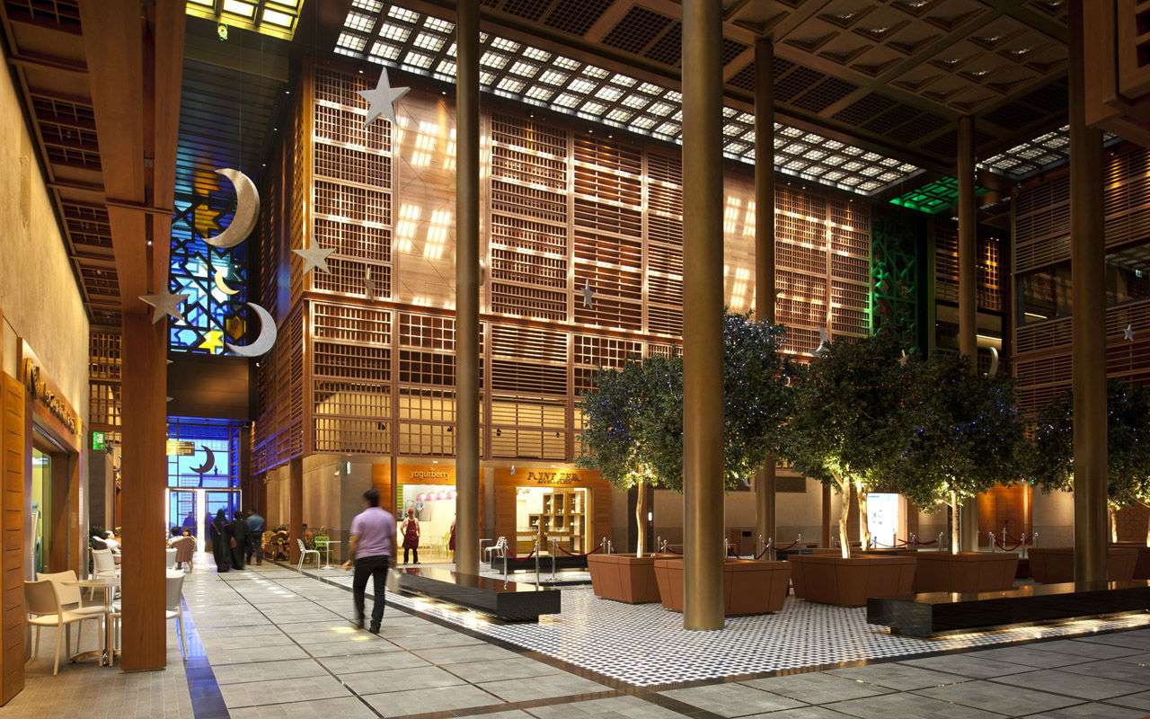 Shopping at Souk Central Market