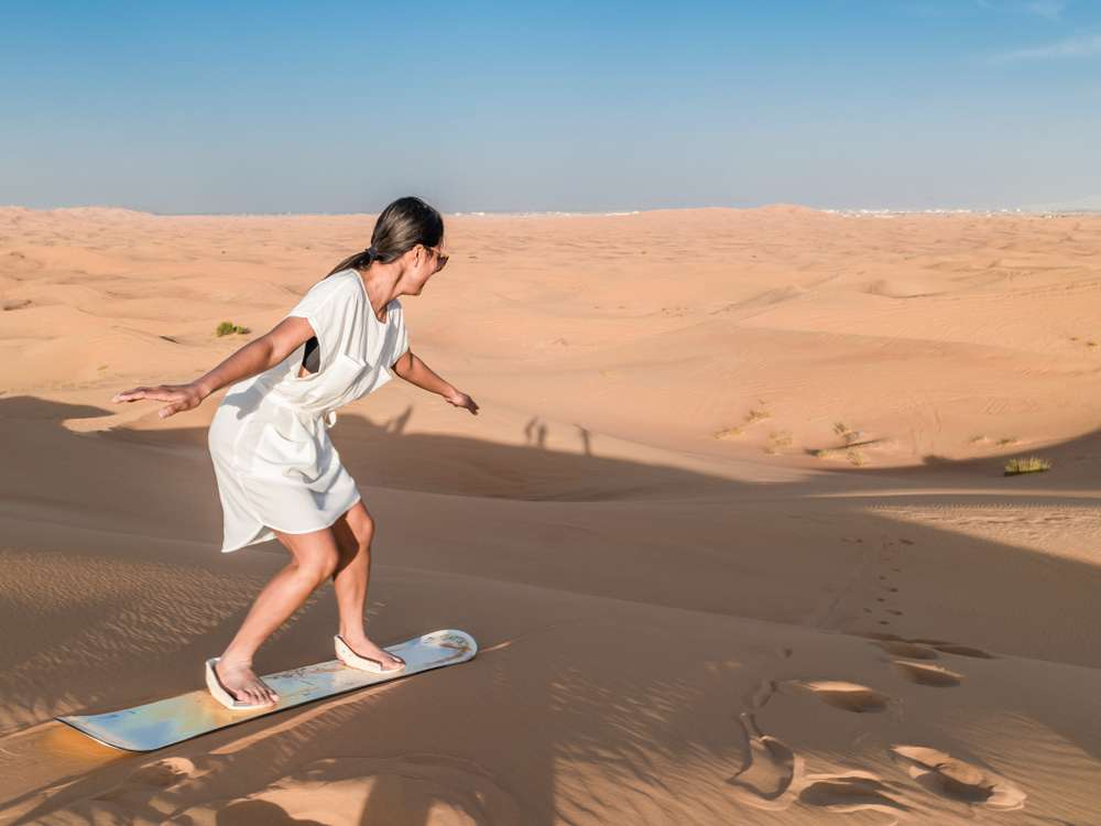Sand Boarding