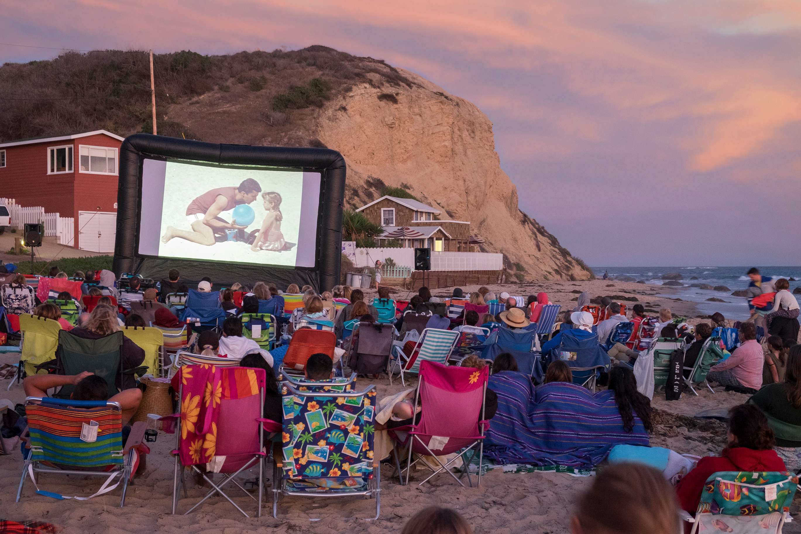 Enjoy Movie Night at the Beach
