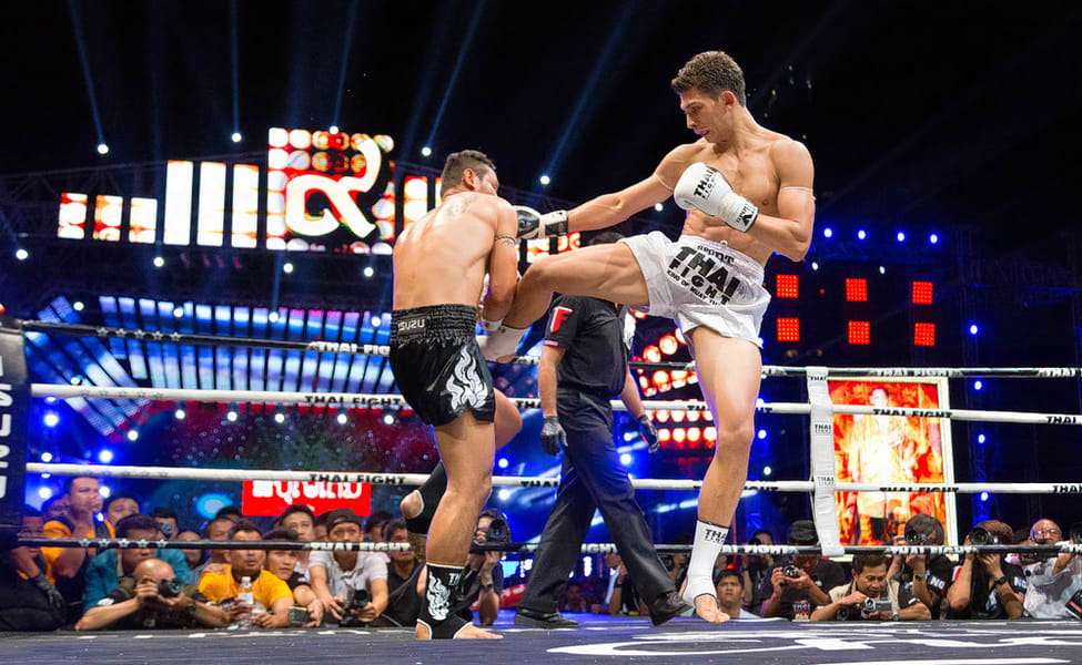 Attend a Thai Kickboxing Match at Petch Bancha Boxing Stadium