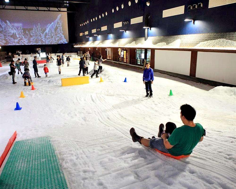 Play With Snow at Snow Town
