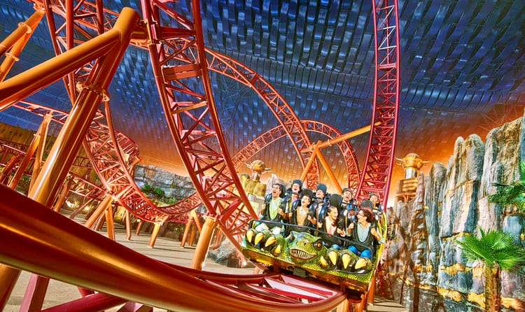 Enjoy Rides at IMG Worlds of Adventure