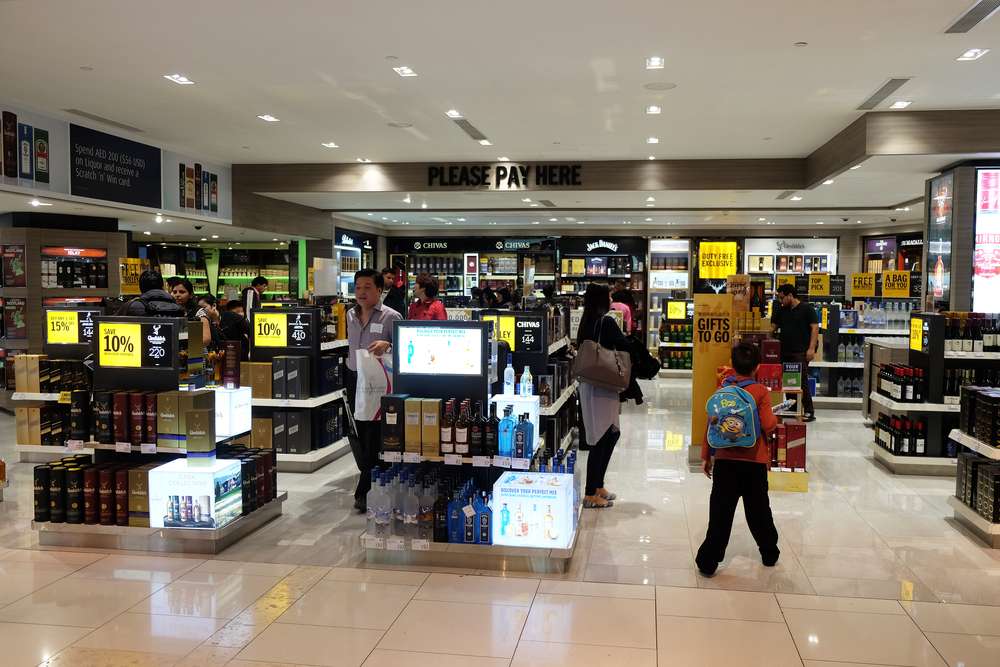 Go for Duty-Free shopping at the Airport
