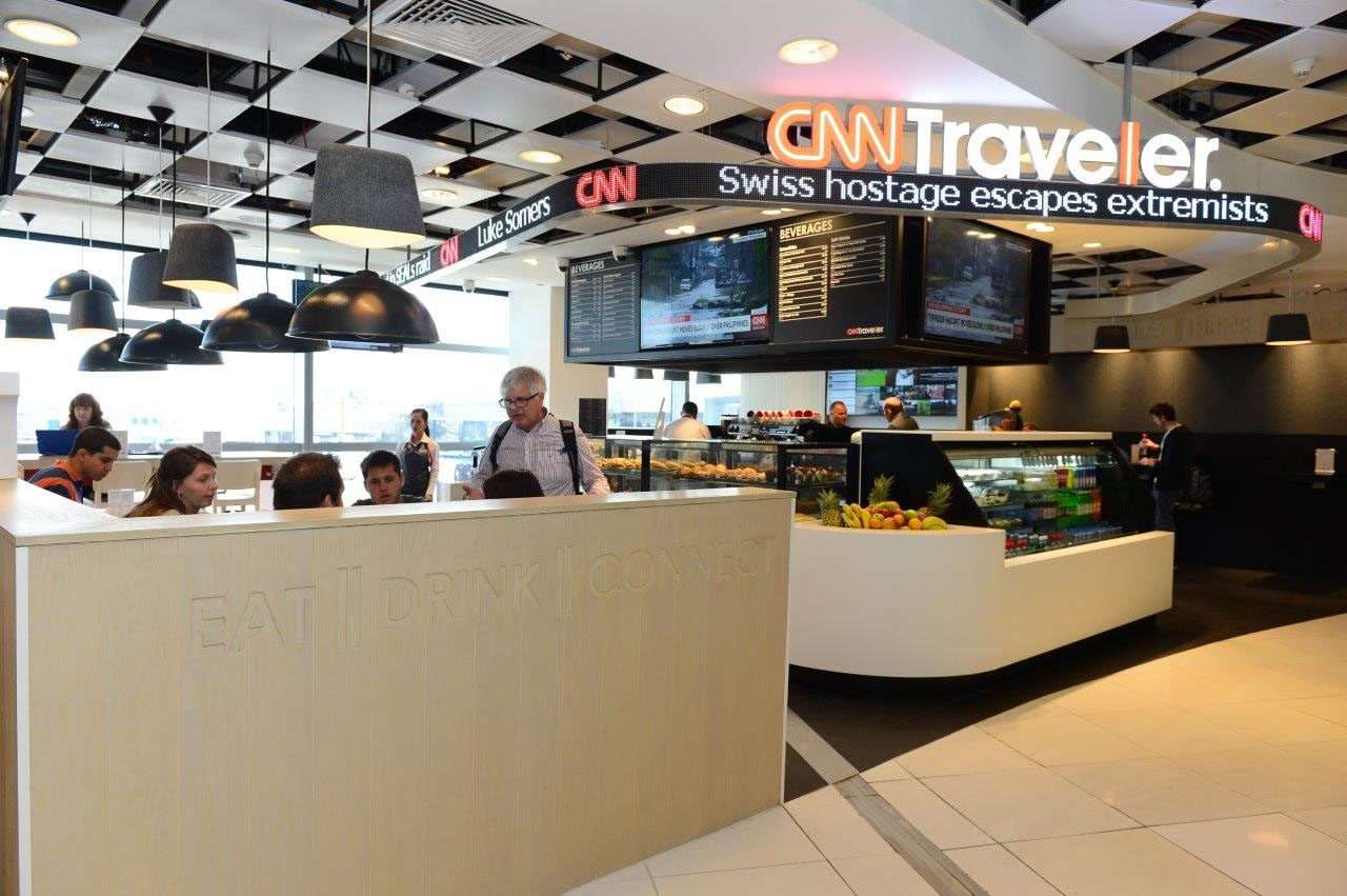  Eat at Cafes of the Airport