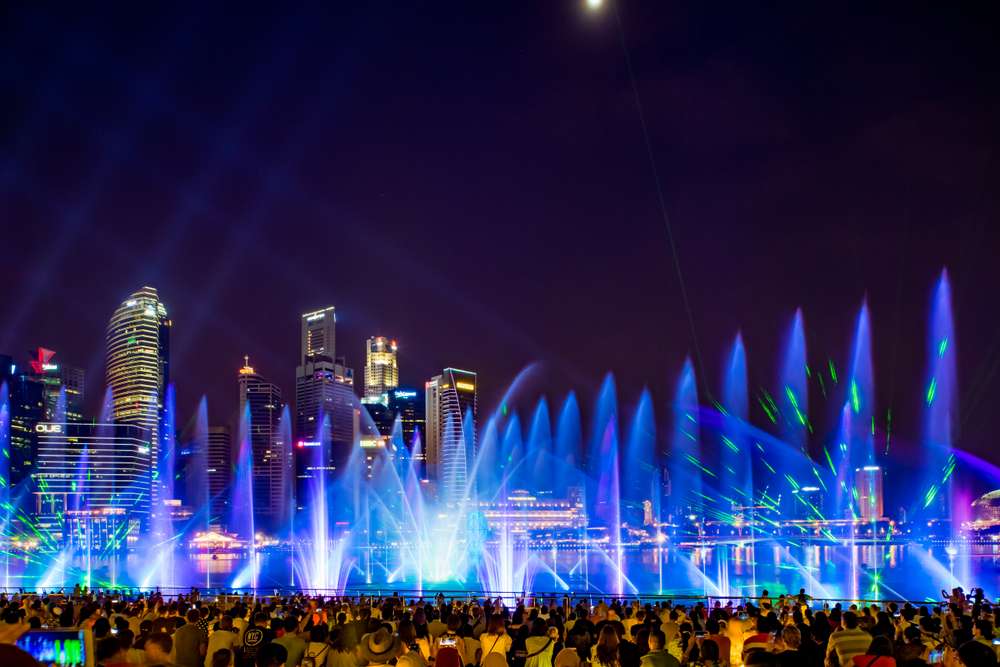 Spectra - A Light & Water Show at Marina Bay