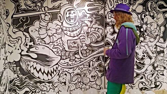 Wall Doodling at Skate Sports