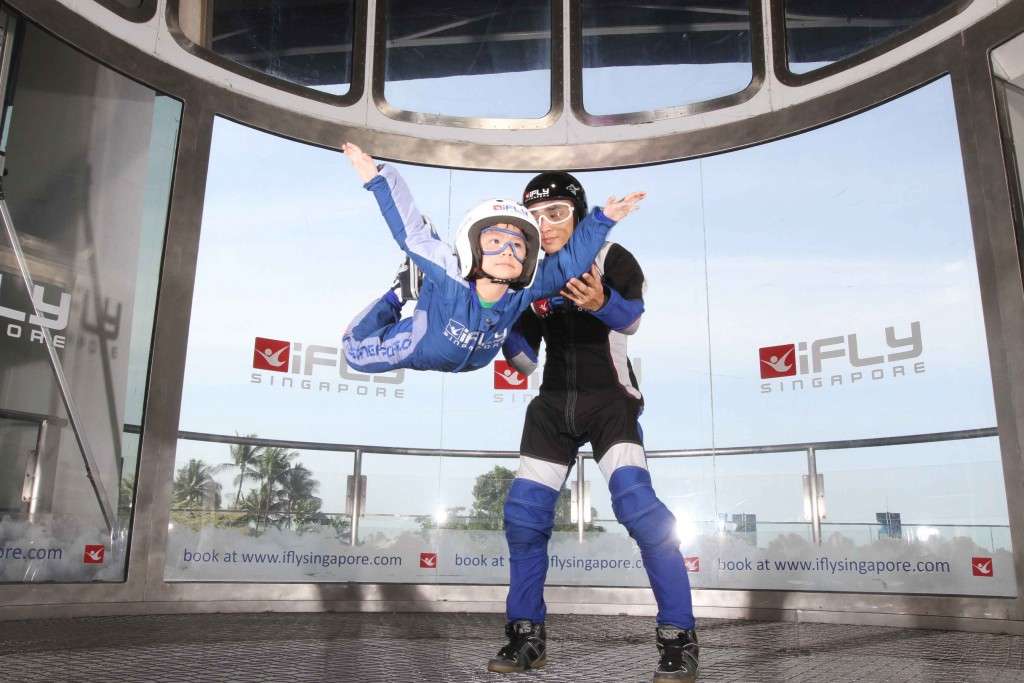 Skydiving at iFly