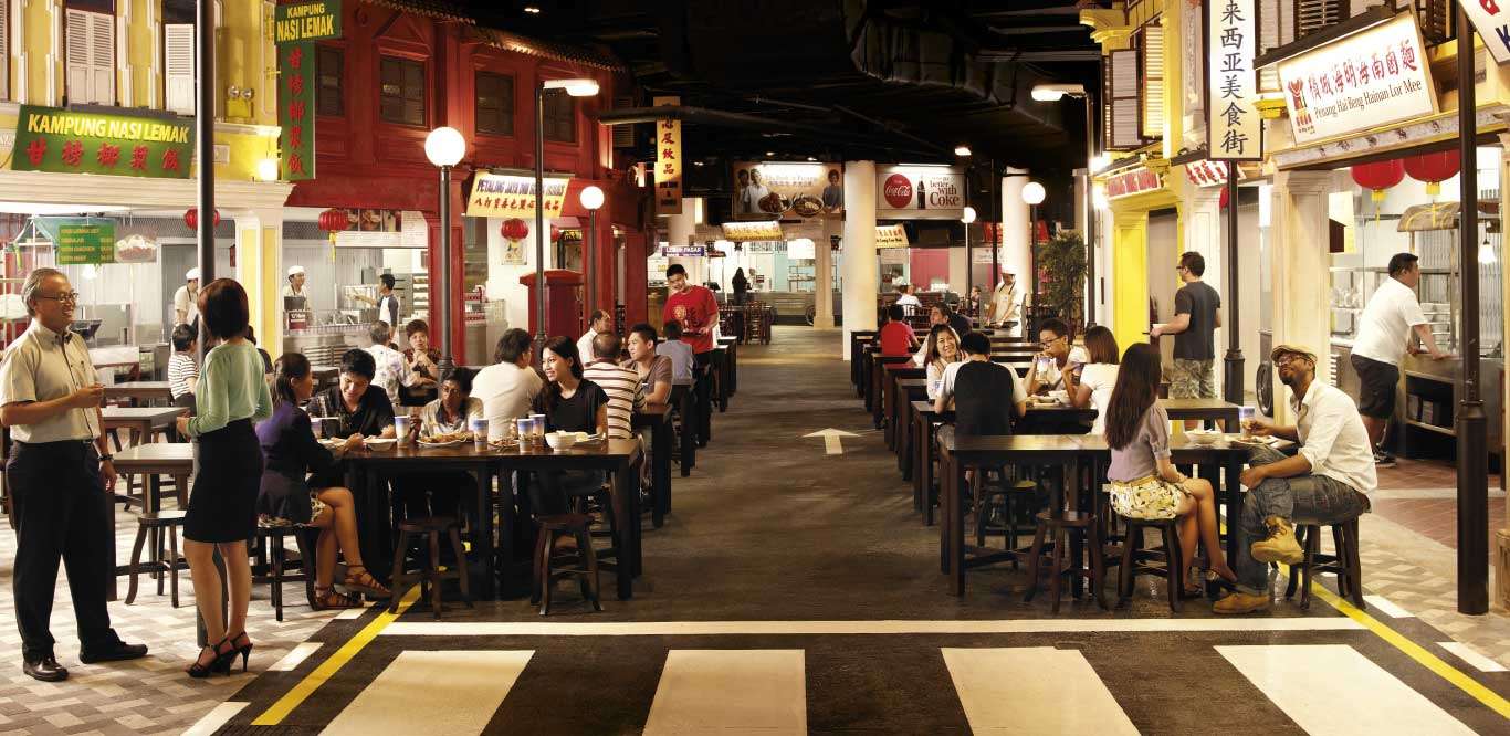 Try out the Malaysian Food Street
