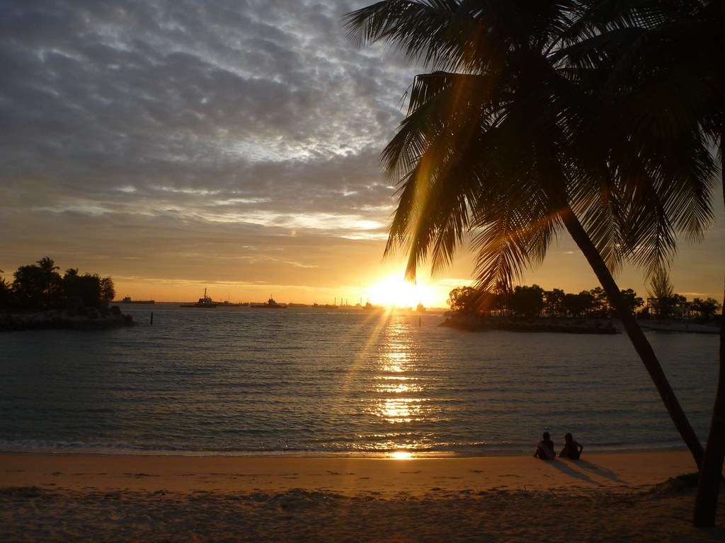 Stroll Down at Siloso Beach