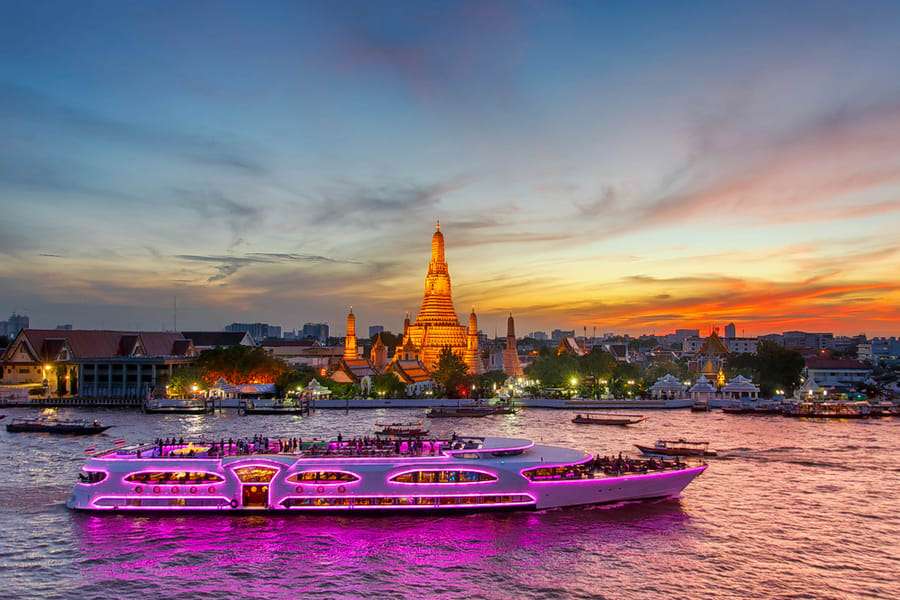 Go on a Chao Phraya Dinner Cruise