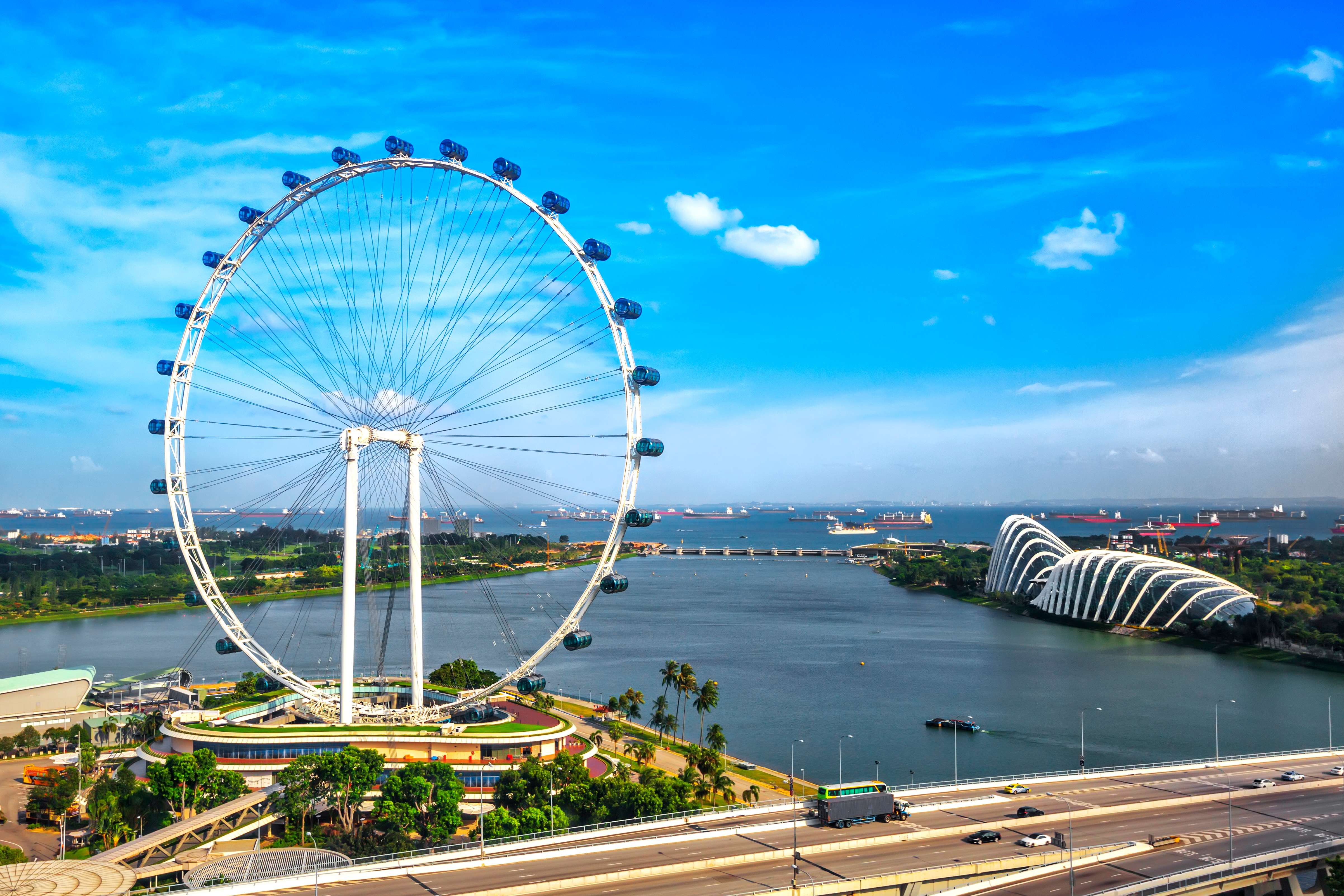 Ride in Singapore Flyer 