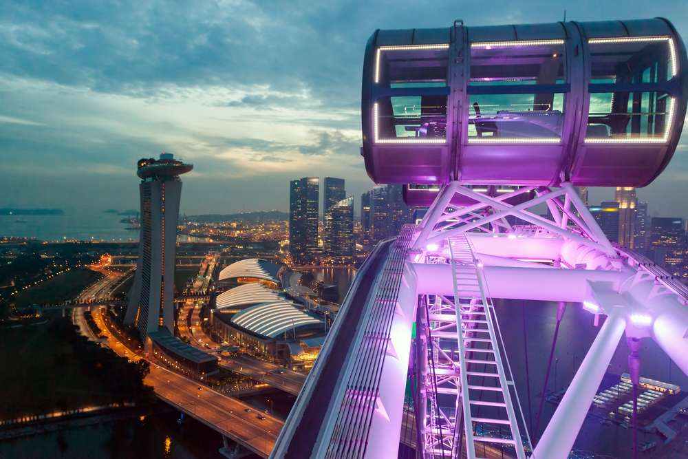 Enjoy the Views from Singapore Flyer