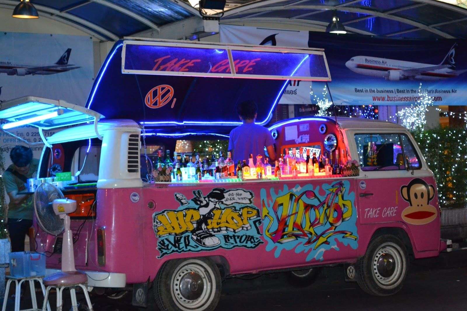 Sip Your Favourite Cocktail at VW Bus Bars